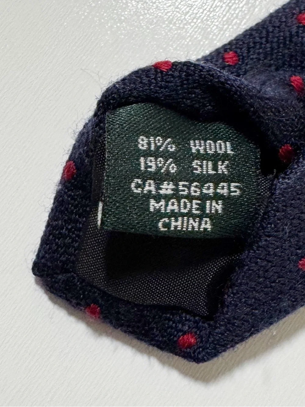J. Crew Wool/Silk Blend Slim Tie